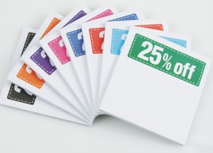 Post-it Discount Coupons - 25% off | Promotional Products from 4imprint
