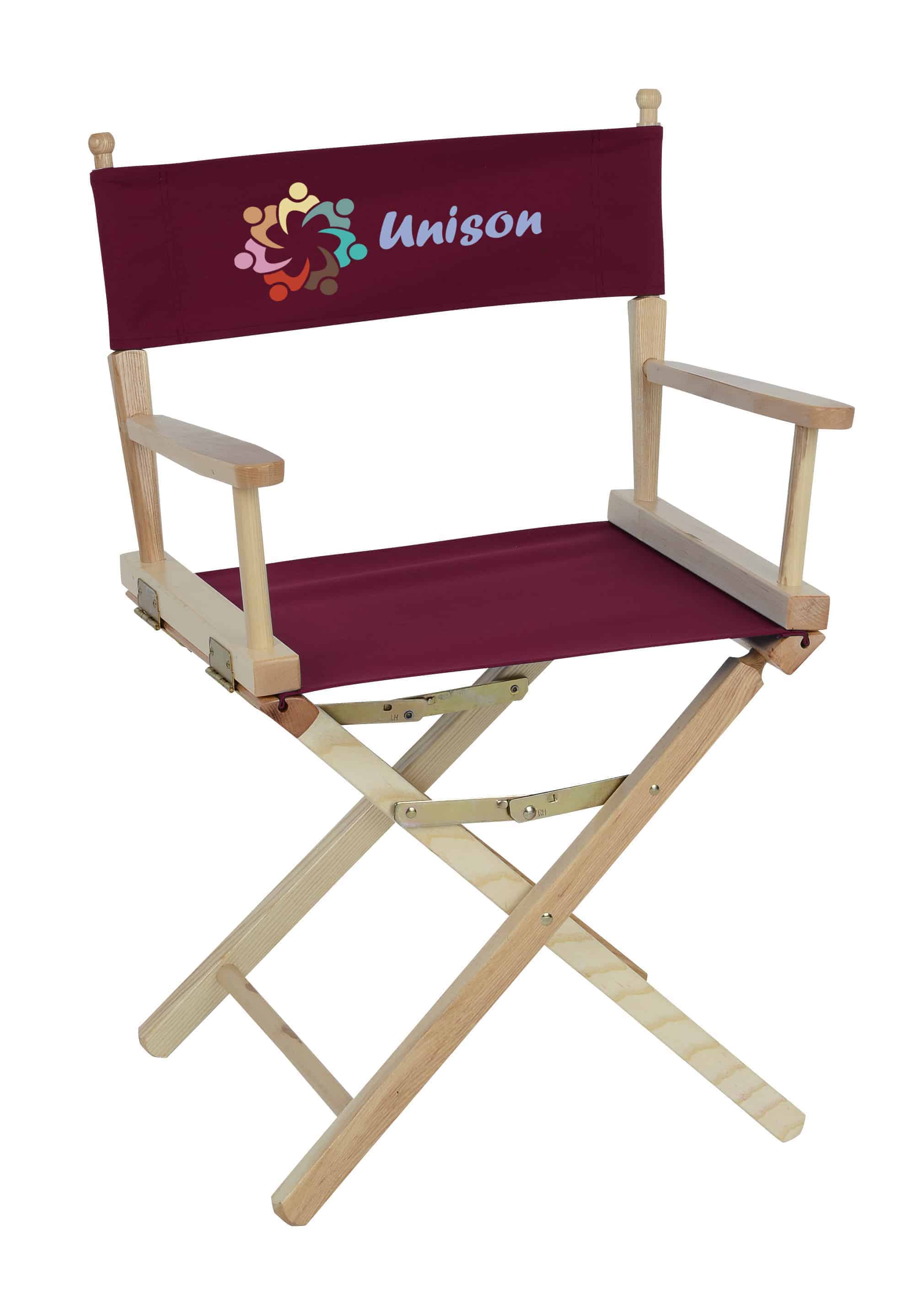 A Director Chair that is table height. 