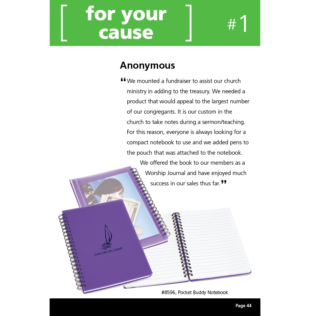 4imprint Pocket Notebook