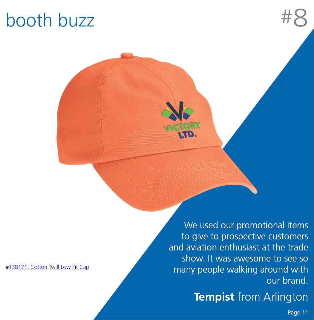 Cotton Twill Low Fit Cap from 4imprint