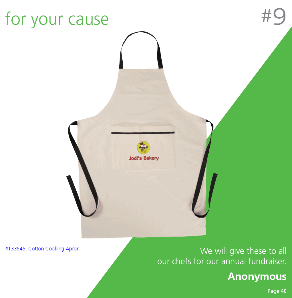 Cotton Cooking Apron from 4imprint