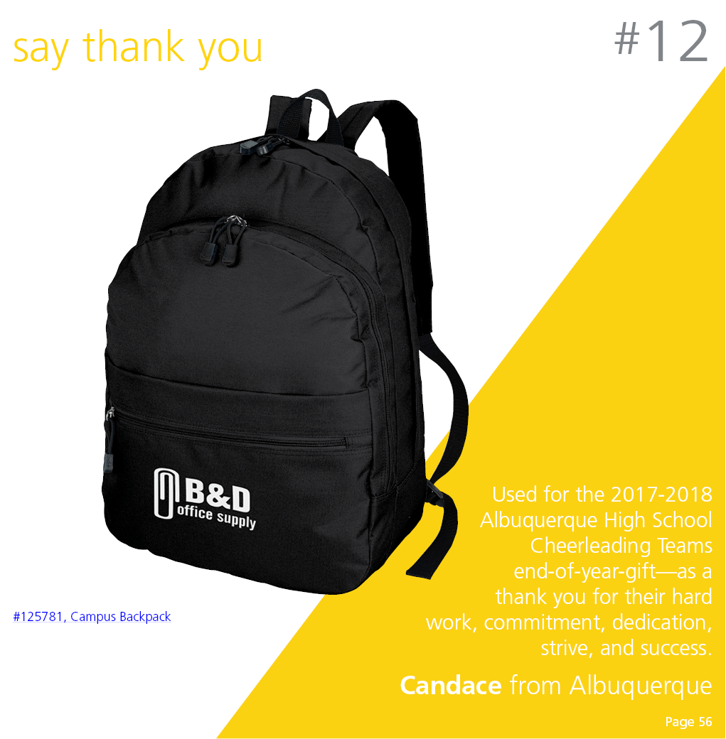 Campus Backpack from 4imprint