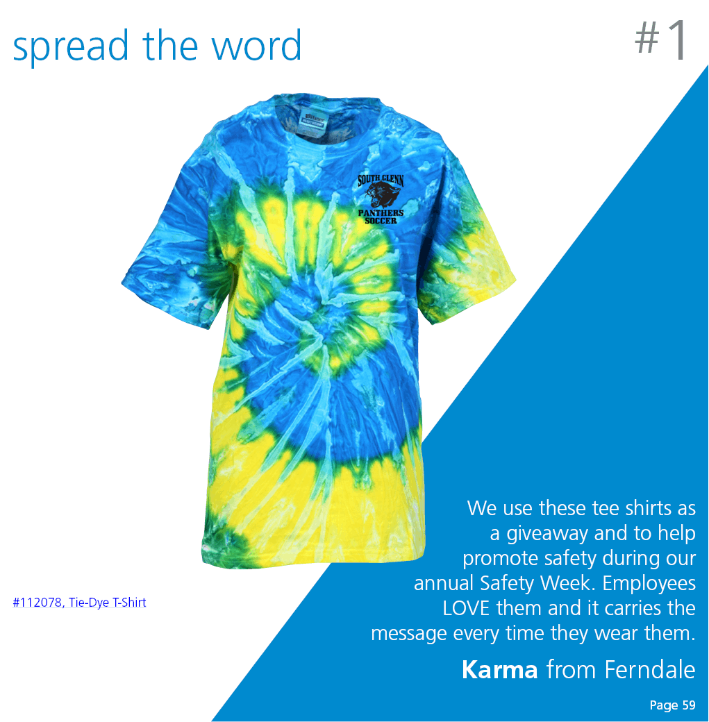 Tie-Dye T-Shirt from 4imprint