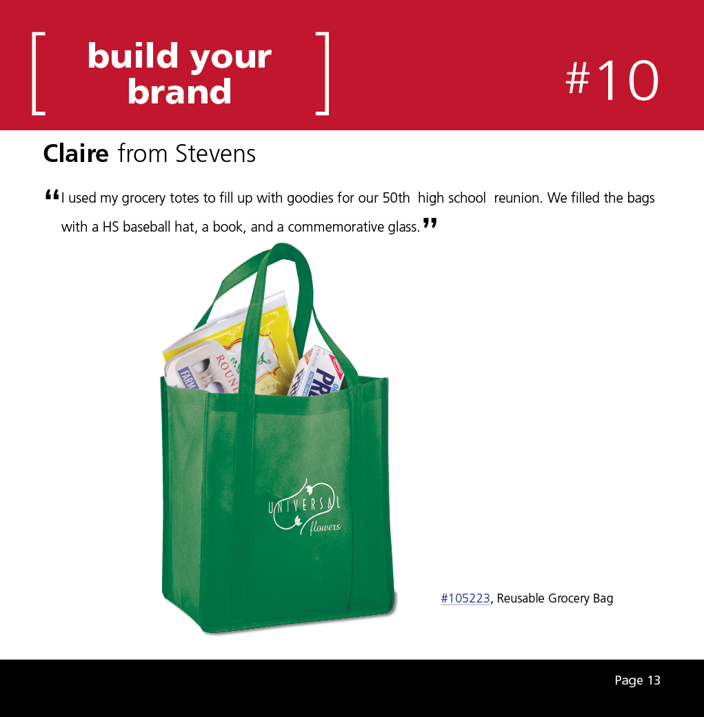 Reusable Grocery Bag from 4imprint