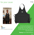 V-Neck Bib Apron with Two Pockets from 4imprint