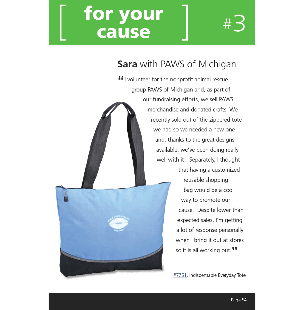 Indispensable everyday tote from 4imprint