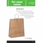 Kraft paper brown eco shopping bag from 4imprint