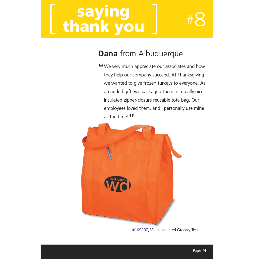 Value insulated grocery tote from 4imprint
