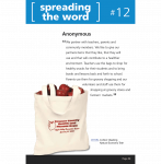 Cotton sheeting tote bag from 4imprint