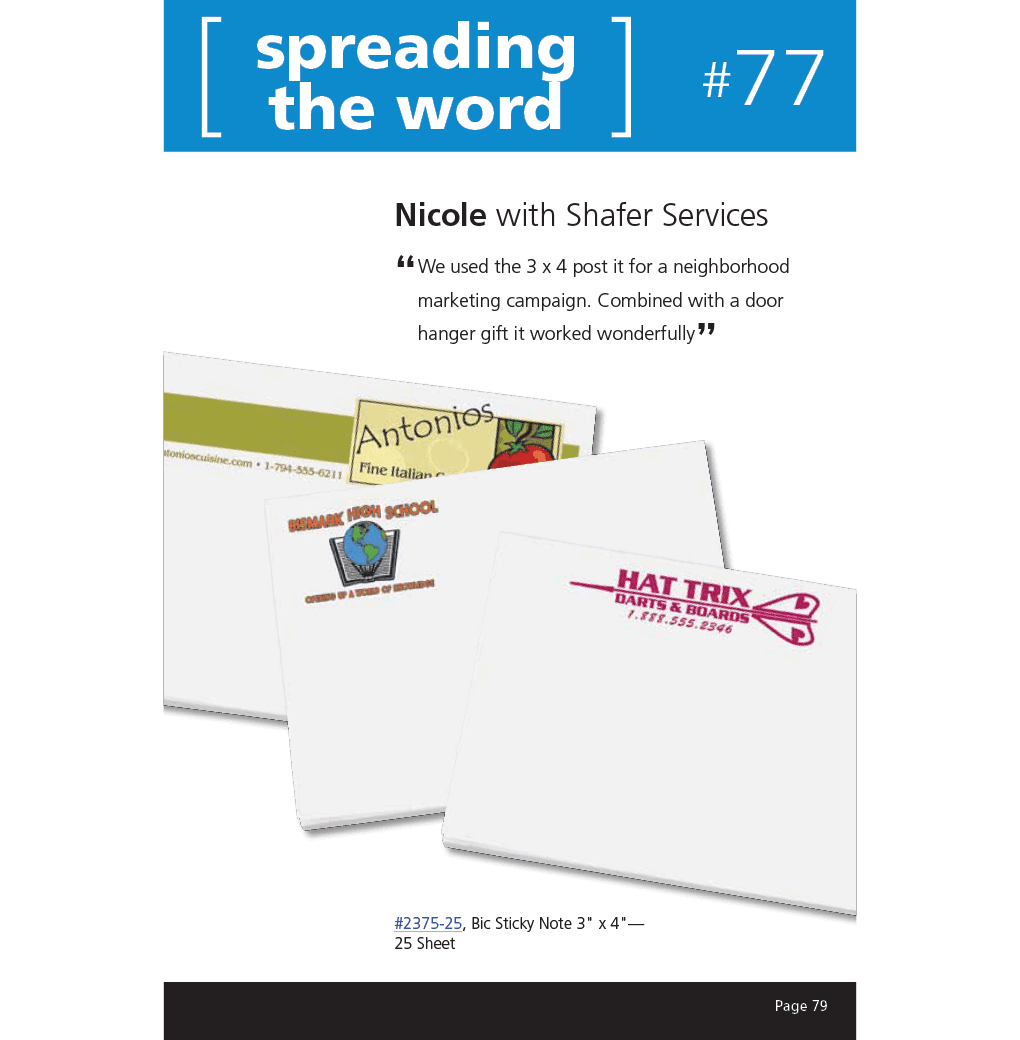 Bic Sticky Note 3" x 4"— 25 Sheet