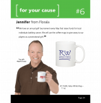 We have an annual golf tournament every May that raises funds for local individuals battling cancer. We will use the coffee mugs to give away to our players as a promotional gift.