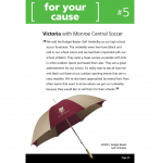 Golf umbrella from 4imprint
