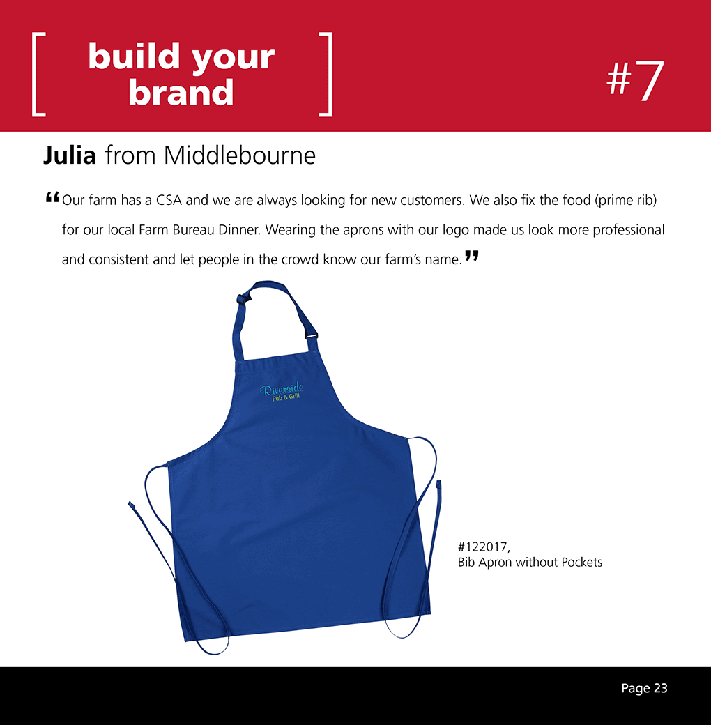 Bib Apron with Pockets from 4imprint