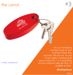 Floating Keychain from 4imprint