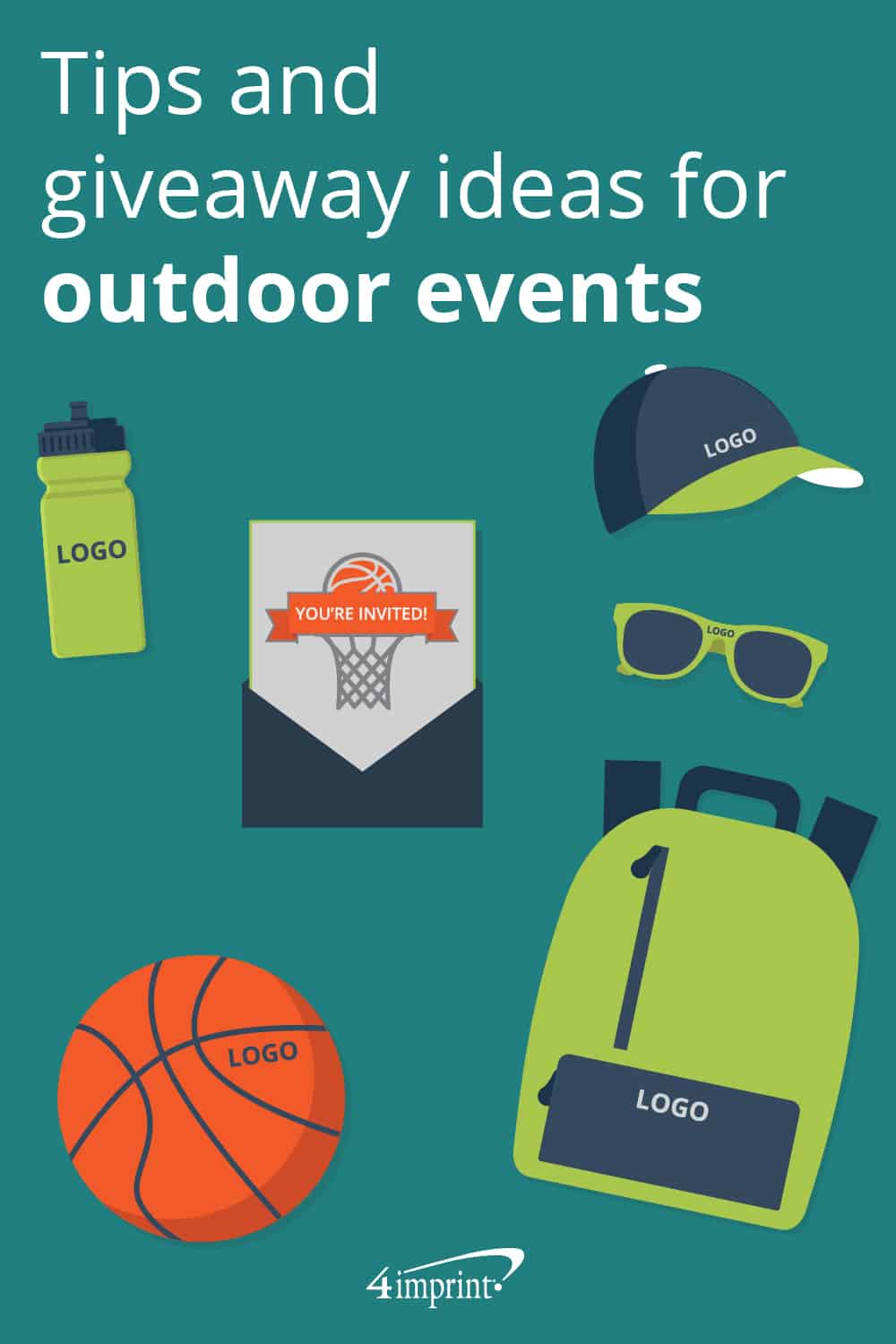 Tips and giveaway ideas for outdoor events 