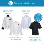 Branded Chef Coats from 4imprint