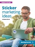 Product Highlight thumbnail: Sticker marketing ideas