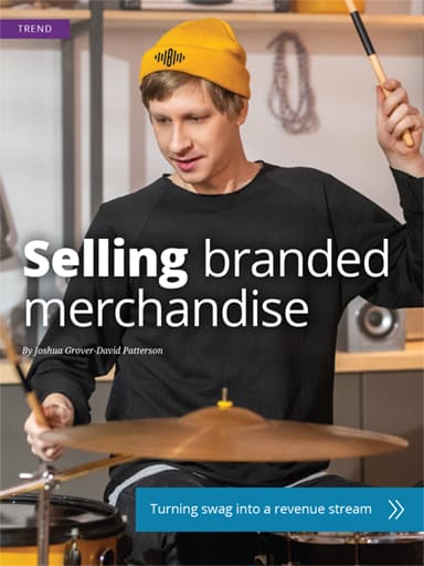 thumbnail of trend: Selling branded merchandise