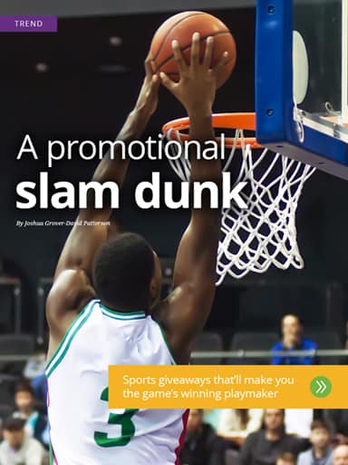 Trend Story thumbnail: A promotional slam dunk