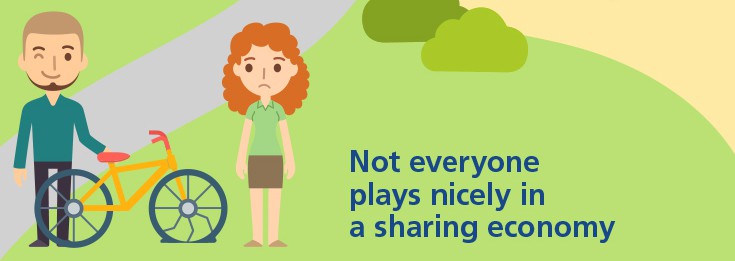 Not everyone plays nicely in a sharing economy