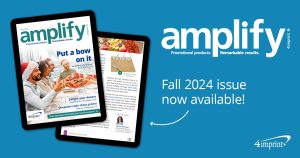 Two tablets showing fall 2024 issue of amplify digital magazine that is now available