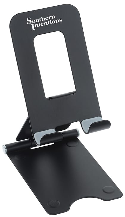 Black Adjustable Desktop Phone Stand