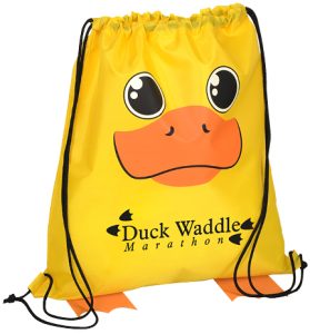 Duck drawstring backpack