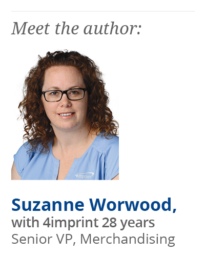 Article author headshot of Suzanne Worwood—Senior VP, Merchandising