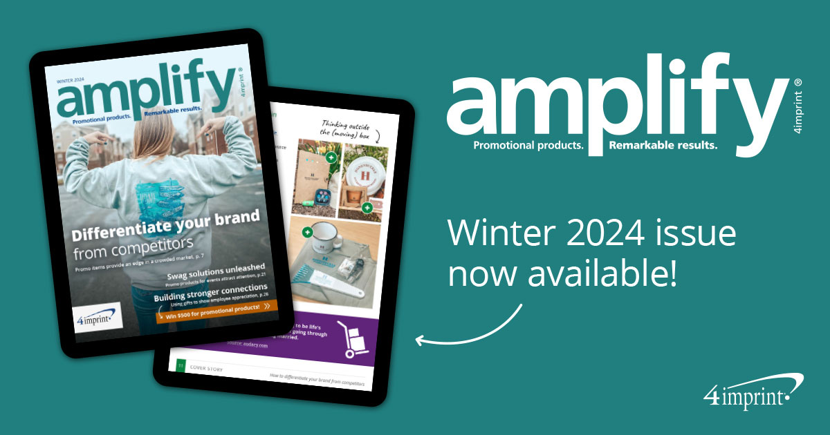 amplify® Magazine Winter 2024 4imprint Learning Ctr.