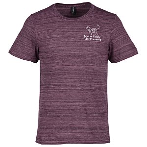 Anvil Streak Tri-Blend T-Shirt – Men’s | Apparel giveaways from 4imprint.