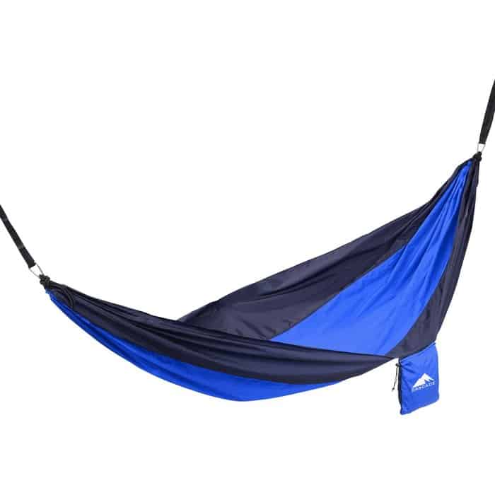 Black and blue hammock