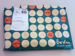 Unique packaging from Boden