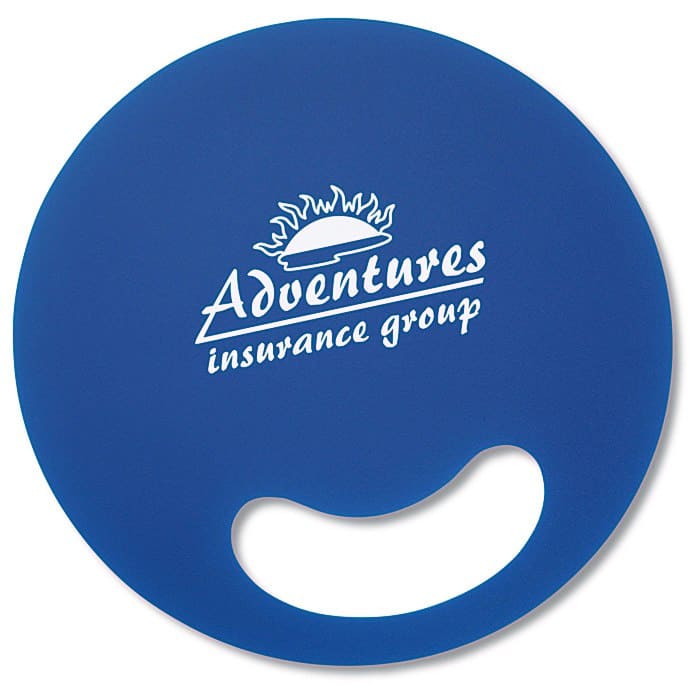 Breezin’ Plastic Hand Fan Round | Summer swag from 4imprint