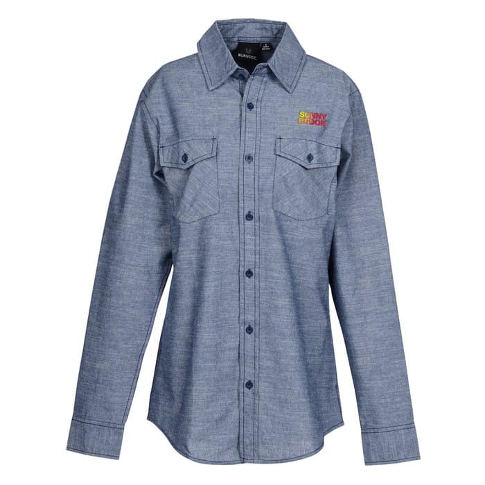 Burnside Chambray Shirt - Ladies' | 4imprint company apparel.