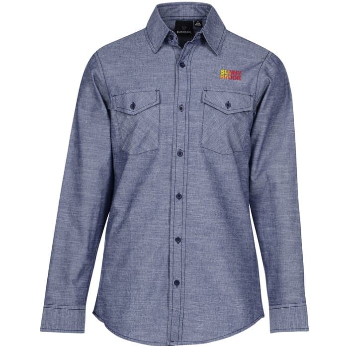 Burnside Chambray Shirt - Men's | 4imprint company apparel.