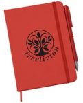 Afton Custom Notebook with Pen From 4imprint - Canada