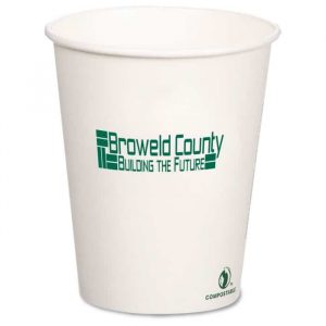 Compostable Solid Cup - green giveaways for your next event