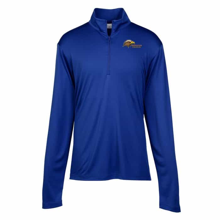 Defender Performance 1/4-Zip Pullover – Mens | Company apparel from 4imprint.