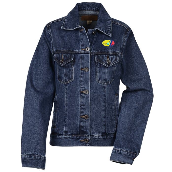 Denim Jacket – Ladies’ | Cool company apparel from 4imprint.