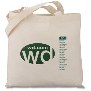 Eco Design Organic Cotton Tote - green giveaways for your next event