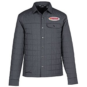 Eddie Bauer Quilted Shirt Jacket | Eddie Bauer custom jacket from 4imprint.