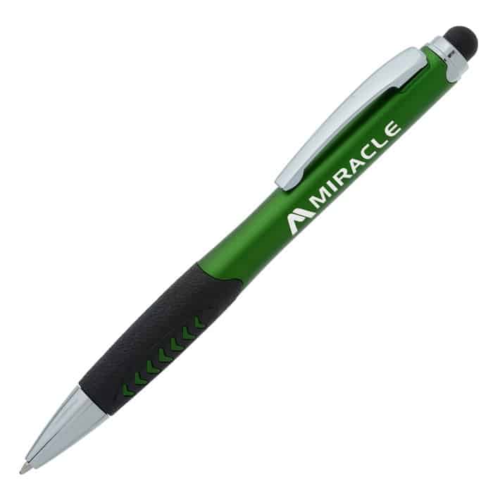 Marquee_Light_Up_Logo_Stylus_Twist_Pen - light up promotional pens from 4imprint