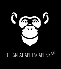 The Great Ape Escape 5k-ish logo