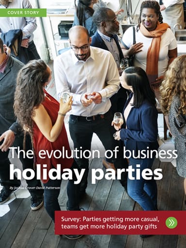 Cover Story thumbnail: The evolution of business holiday parties