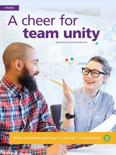 Trend story thumbnail: A cheer for team unity