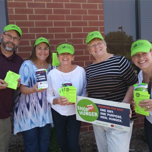 Community Council of St. Charles County: custom golf visors help identify volunteers