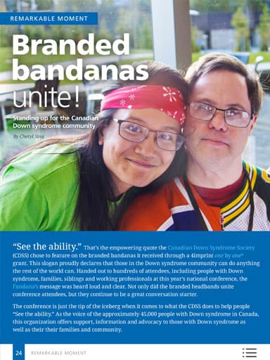 Remarkable Moments Thumbnail: Branded bandanas unite