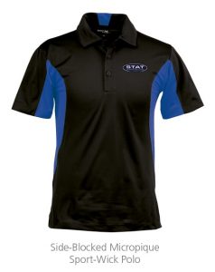 Side-Blocked Micropique Sport-Wick Polo - Mens