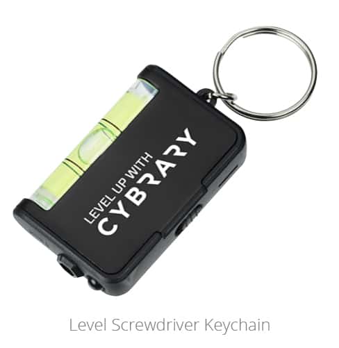 Level Screwdriver Keychain