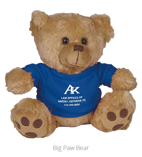 Big Paw Bear is an adorable networking gift.